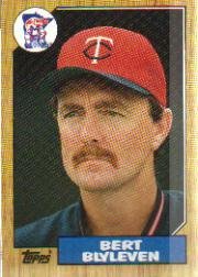 1987 Topps 25 Bert Blyleven