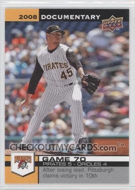 2008 Upper Deck Documentary 2020 Ian Snell