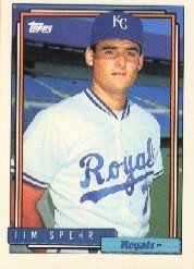 1992 Topps #342 Tim Spehr