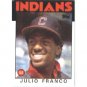 1986 Topps 391 Julio Franco