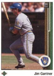 1989 Upper Deck 274 Jim Gantner