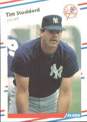 1988 Fleer 222 Tim Stoddard