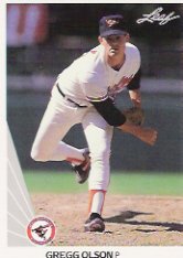 1990 Leaf 7 Gregg Olson