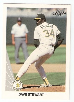 1990 Leaf 81 Dave Stewart