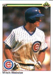 1990 Upper Deck 153 Mitch Webster