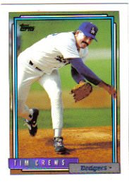 1992 Topps 642 Tim Crews