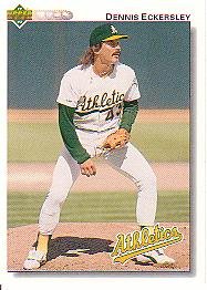 1992 Upper Deck 331 Dennis Eckersley