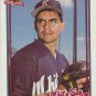 1991 Topps 378A Wilson Alvarez ERR/('89 Port Charlotte/and '90