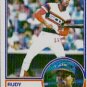 1983 Topps #514 Rudy Law