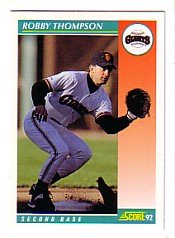 1992 Score #247 Robby Thompson