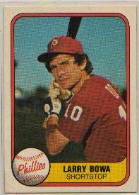 1981 Fleer #2 Larry Bowa