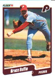 1990 Fleer #572 Bruce Ruffin