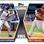 2011 Topps Diamond Duos Baseball Card #BW Lance Berkman & Brett Wallace