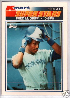 1990 K-Mart #31 Fred McGriff