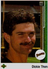 1989 Upper Deck 258 Dickie Thon