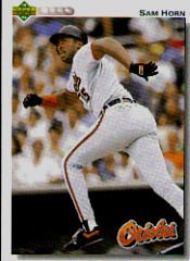 1992 Upper Deck 338 Sam Horn