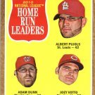 2011 Topps Heritage #54 Albert Pujols/Adam Dunn/Joey Votto
