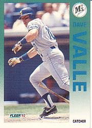 1992 Fleer #295 Dave Valle