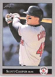 1992 Leaf 182 Scott Cooper