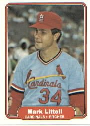 1982 Fleer 120 Mark Littell