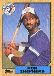 1987 Topps 643 Ron Shepherd
