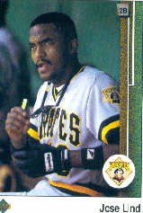 1989 Upper Deck 334 Jose Lind