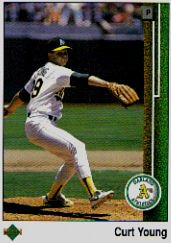1989 Upper Deck 392 Curt Young