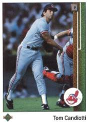 1989 Upper Deck 470 Tom Candiotti