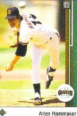 1989 Upper Deck 544 Atlee Hammaker