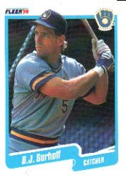 1990 Fleer 338 B.J. Surhoff