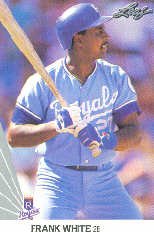 1990 Leaf 204 Frank White