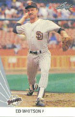 1990 Leaf 246 Ed Whitson