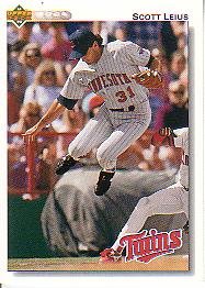 1992 Upper Deck 313 Scott Leius