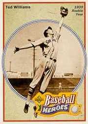 1992 Upper Deck Williams Heroes #28 Ted Williams