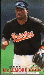 1994 Fleer Extra Bases #8 Mark McLemore