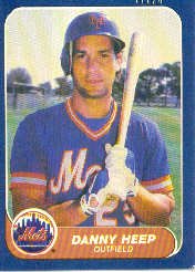 1986 Fleer 83 Danny Heep