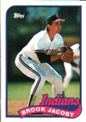 1989 Topps 739 Brook Jacoby