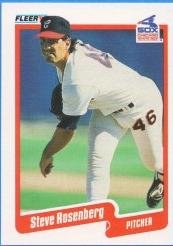 1990 Fleer 547 Steve Rosenberg