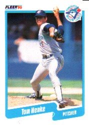 1990 Fleer 84 Tom Henke