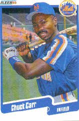 1990 Fleer Update 34 Chuck Carr RC