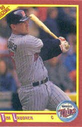 1990 Score #318 Tim Laudner