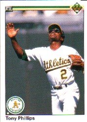 1990 Upper Deck 154 Tony Phillips
