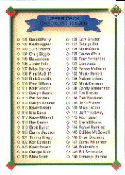 1990 Upper Deck 200 Checklist 101-200