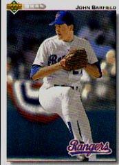 1992 Upper Deck 691 John Barfield