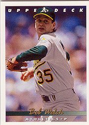 1993 Upper Deck #407 Bob Welch