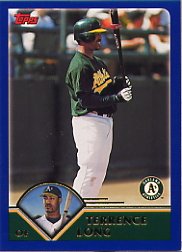 2003 Topps 175 Terrence Long