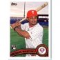 2011 Topps #524 Michael Martinez RC