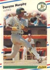 1988 Fleer 287 Dwayne Murphy