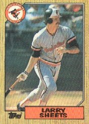 1987 Topps 552 Larry Sheets