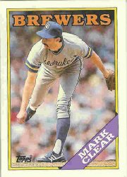 1988 Topps #742 Mark Clear